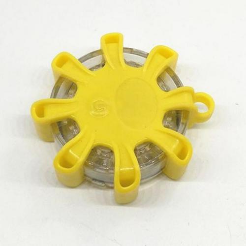 Auto LED Warnleuchte Straßenfackel Notlicht Scheibe Sicherheitsblitzlicht Pannenleuchte Magnetfußleuchte mit Batterien