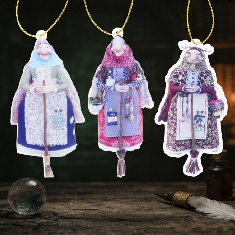 Enchanting Good Luck Cooking Doll Handmade Kitchen Witch Doll Figure Cooking Dolls for Kitchen Hanging Decoration