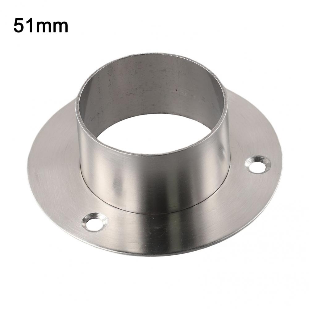 Handrail Flange Bracket Wardrobe Rails Ceiling Socket