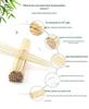 Bamboo Skewers: 5.0mm x 30-50cm for BBQ, Potato Tower, Large Meat, or Marshmallows