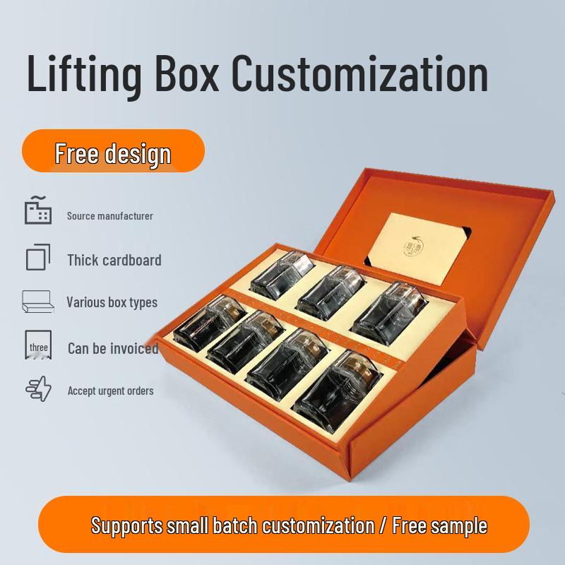 Custom High-End Folding Gift Box: Exquisite Drawer-Type, Book-Type, Flip-Top, or Top-Bottom Open with Custom Logo Options