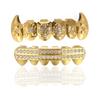 Diamond Color Buck Teeth Hip-Hop Dentures - Halloween Props and Nightclub Mouthguard for Trendsetters