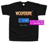 Wolverine Start Screen GAME DTG PRINT MEN T SHIRT All Sizes S-5XL 100% COTTON