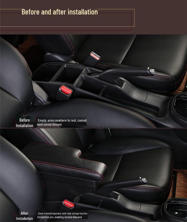 Honda Jazz Fit 2018 GK5 Custom Armrest Box Accessory