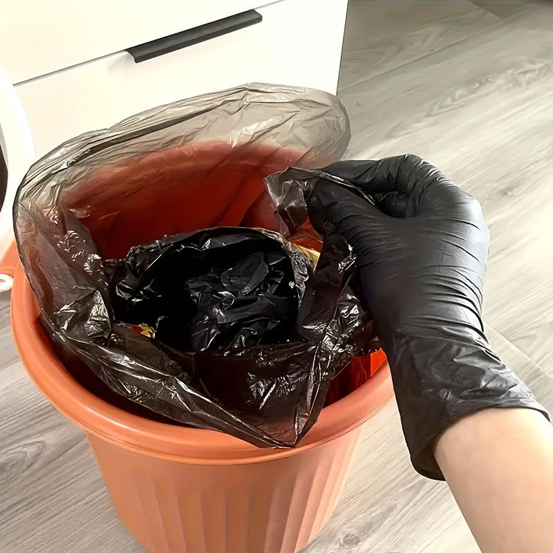 20/40/99pcs Black Nitrile Disposable Gloves, Heavy-Duty Household Gloves for Cleaning, Multi-Purpose Single-Use Protective Gloves