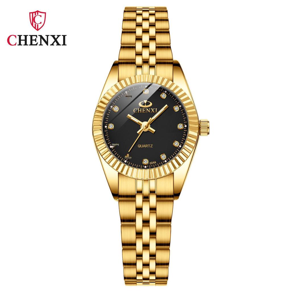 Orologio da polso unisex dorato impermeabile da uomo/donna - Orologio per coppie transfrontaliero più venduto