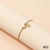 Simple Fashion Love Letter Bracelet Retro Adjustable Alloy Letter Bracelet Women Hand Jewelry Accessory