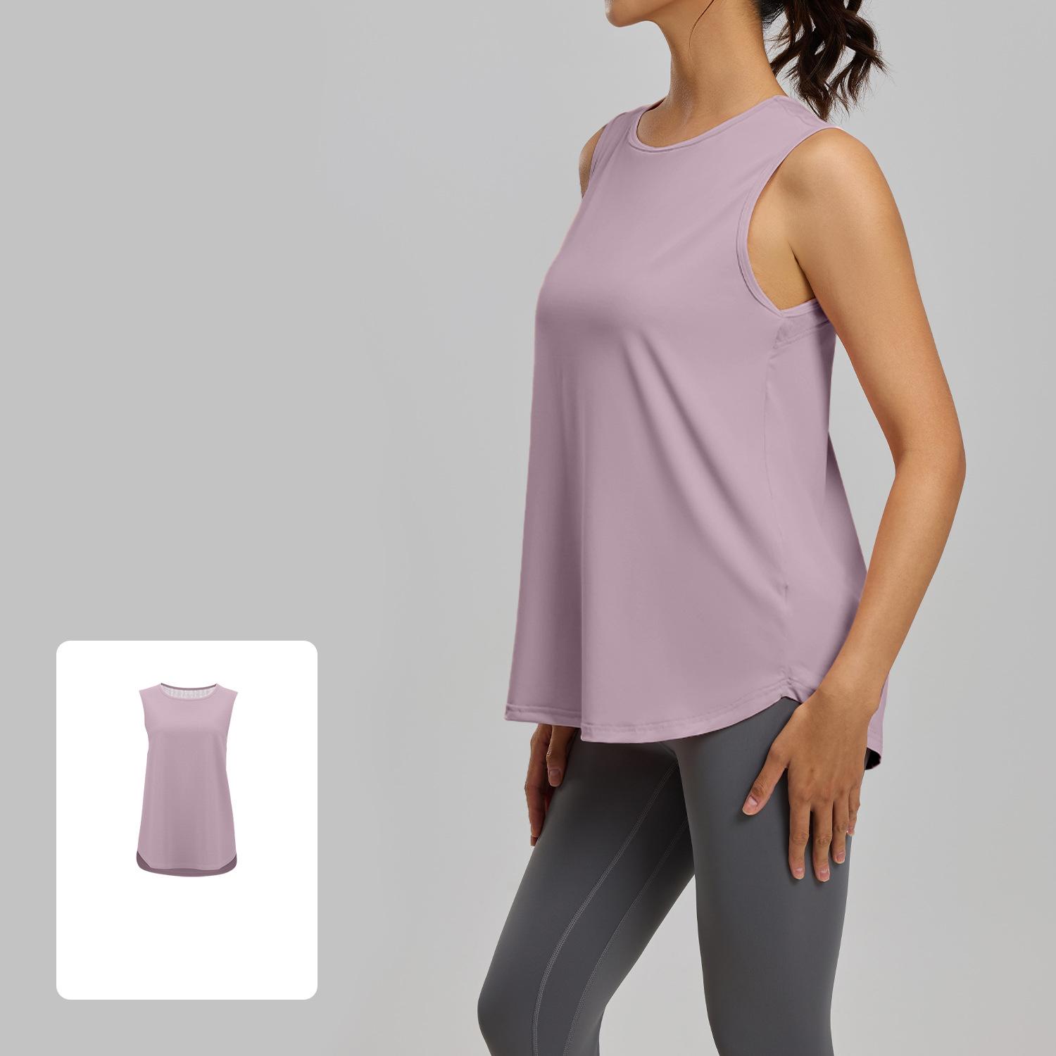 

Women s Loose Quick-Dry Sports Tank Top Yoga Training Vest Sleeveless Fitness Summer Top Running Exercise Cover-Up XXL