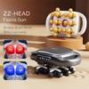 22-head Wireless Fascia Gun Professional Deep Tissue Massage Therapy Device Muscle Relaxation Electric Massager