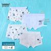 Boys' Ice Silk Mesh Boxer Briefs - Lightweight, Breathable Summer Underwear for Children