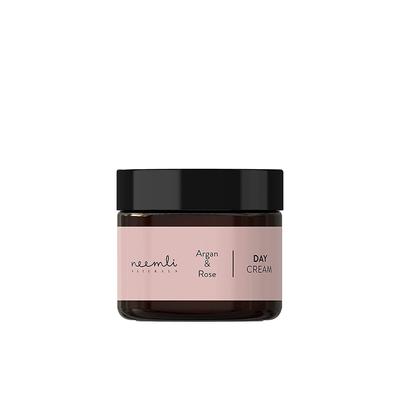 Neemli Naturals Argan and Rose Day Cream 1.7 Oz Natural Hydrating Lotion for Hand & Body