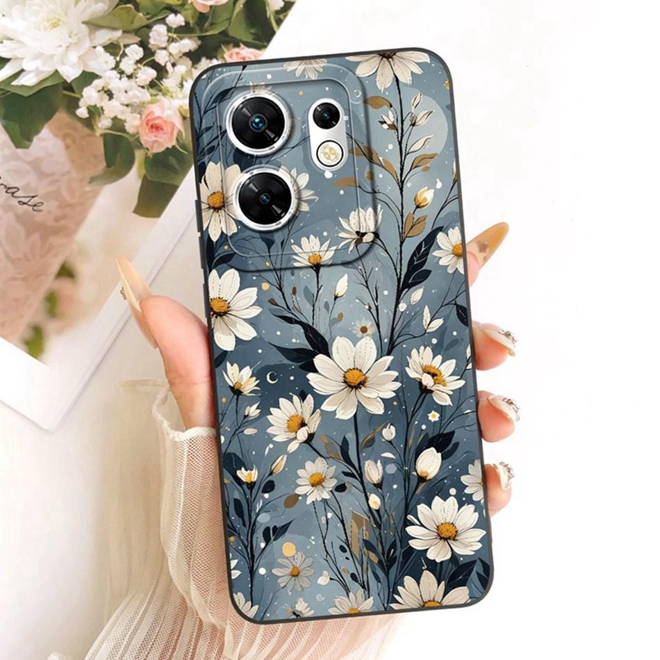 For Infinix Zero 30 4G 5G X6731 X6731B Fashion Dusk Beach Painting Phone Case For Infinix Zero30 Soft Silicone Covers Bumpers