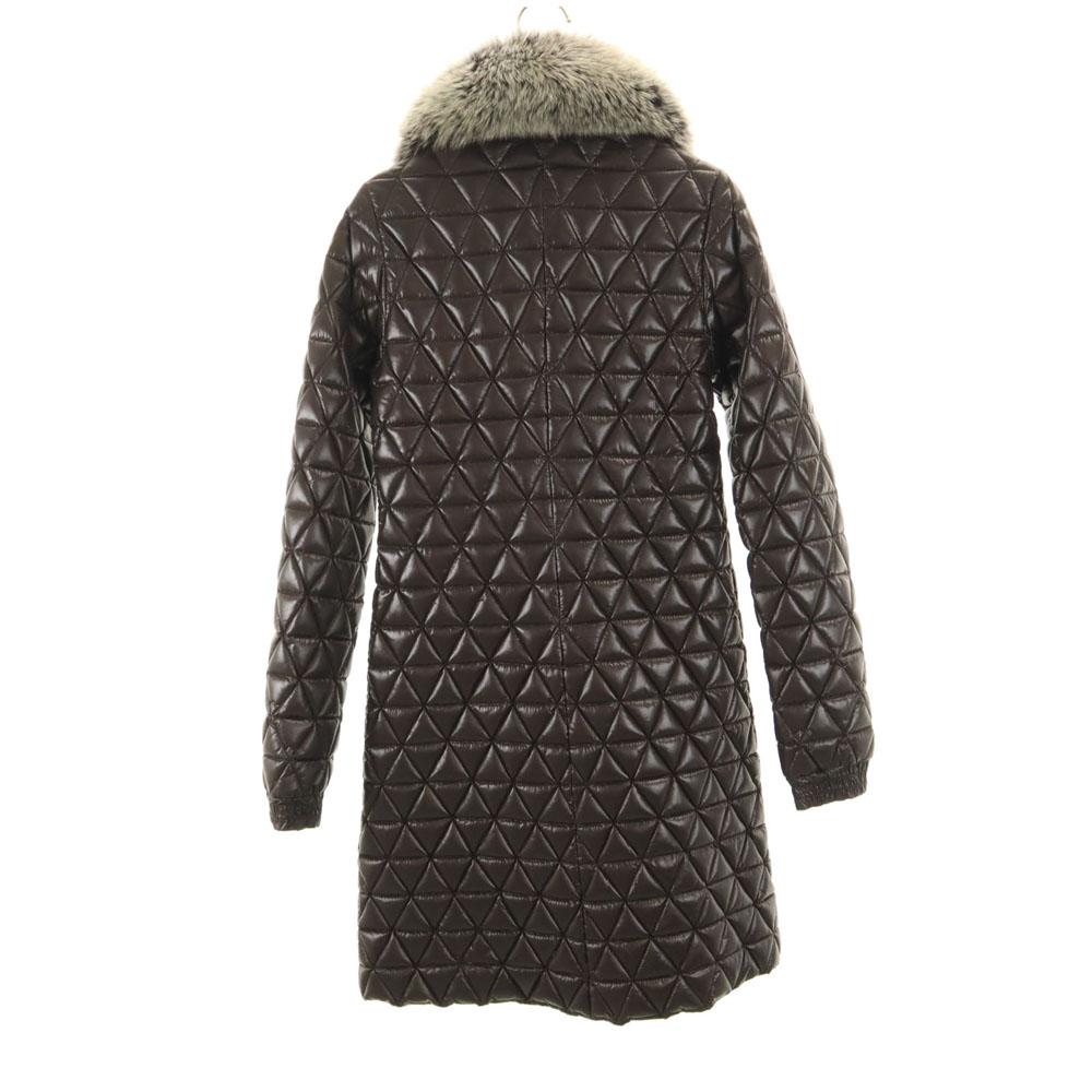 DUVETICA Damia Quilting down coat 38 Brown DAMIA Women Used