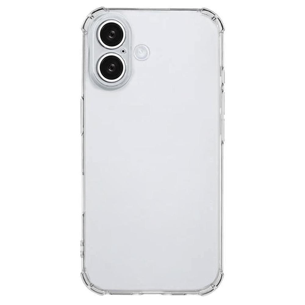 KALEBOL For iPhone 16 Case 1.5mm TPU Transparent Anti-Drop Phone Cover