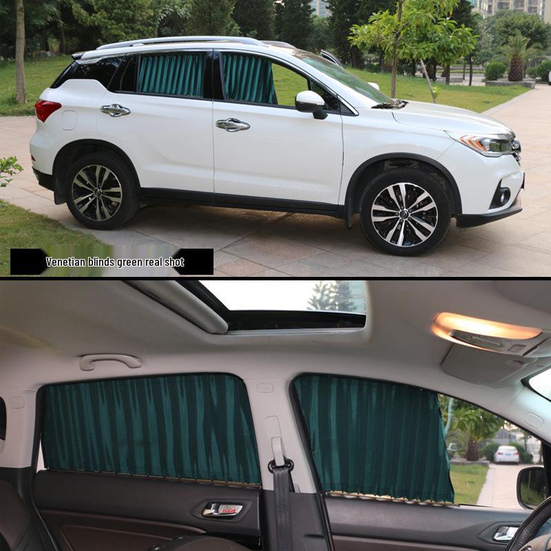 

Volkswagen Tiguan Tiguan L Висувні сонцезахисні шторки на бокові вікна: Затемнення, Теплоізоляція, Приватність, Направляючі рейки вгору/вниз.