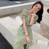 Summer New French First Love Temperament Small Skirt Fairy Mori Gentle Wind Fresh Floral Dress