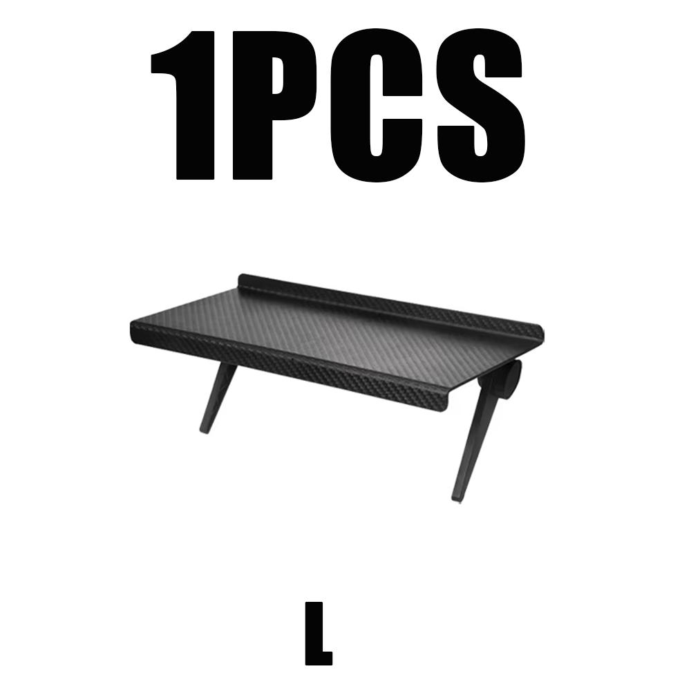 1-3Pcs Tv Computer Screen Top Shelf Organizer Bracket Adjustable Home Top Storage Rack Media Box Router Shelf Rack Storage Table