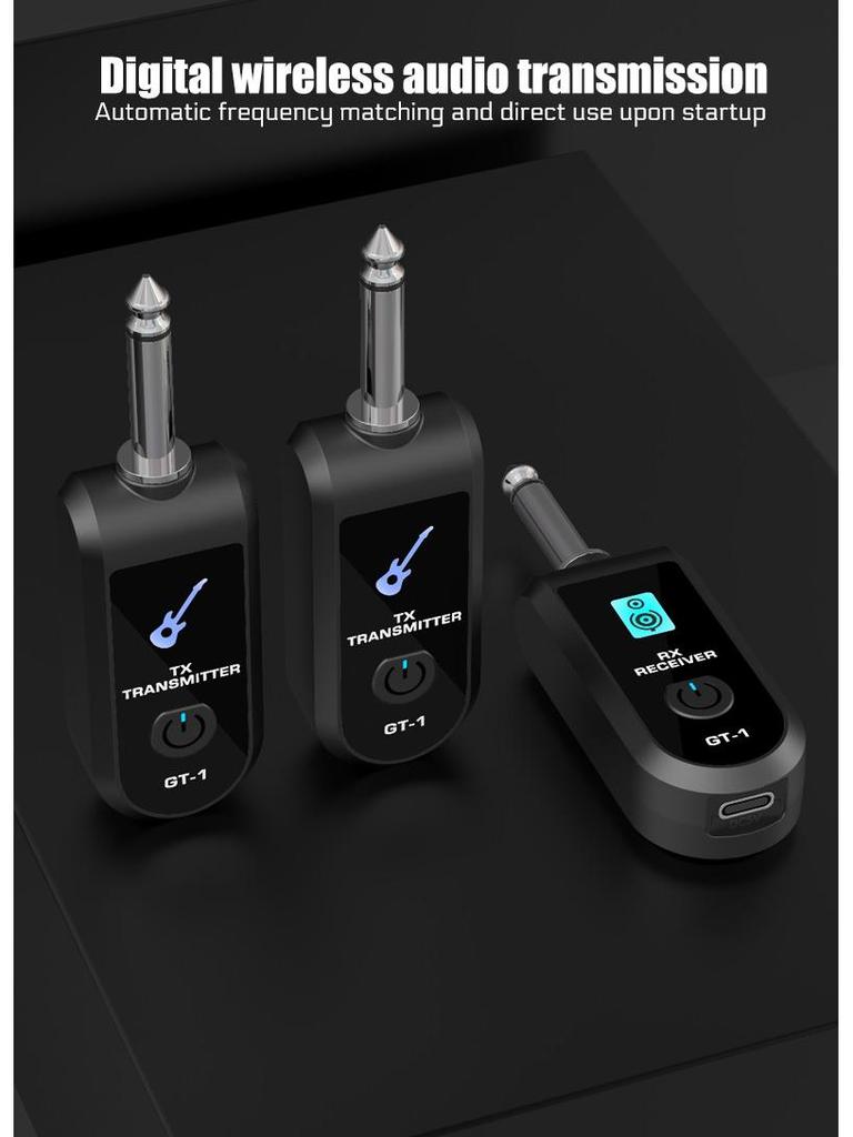 Wireless Converter for Handheld Electric Instruments: Guitar, Mic & More