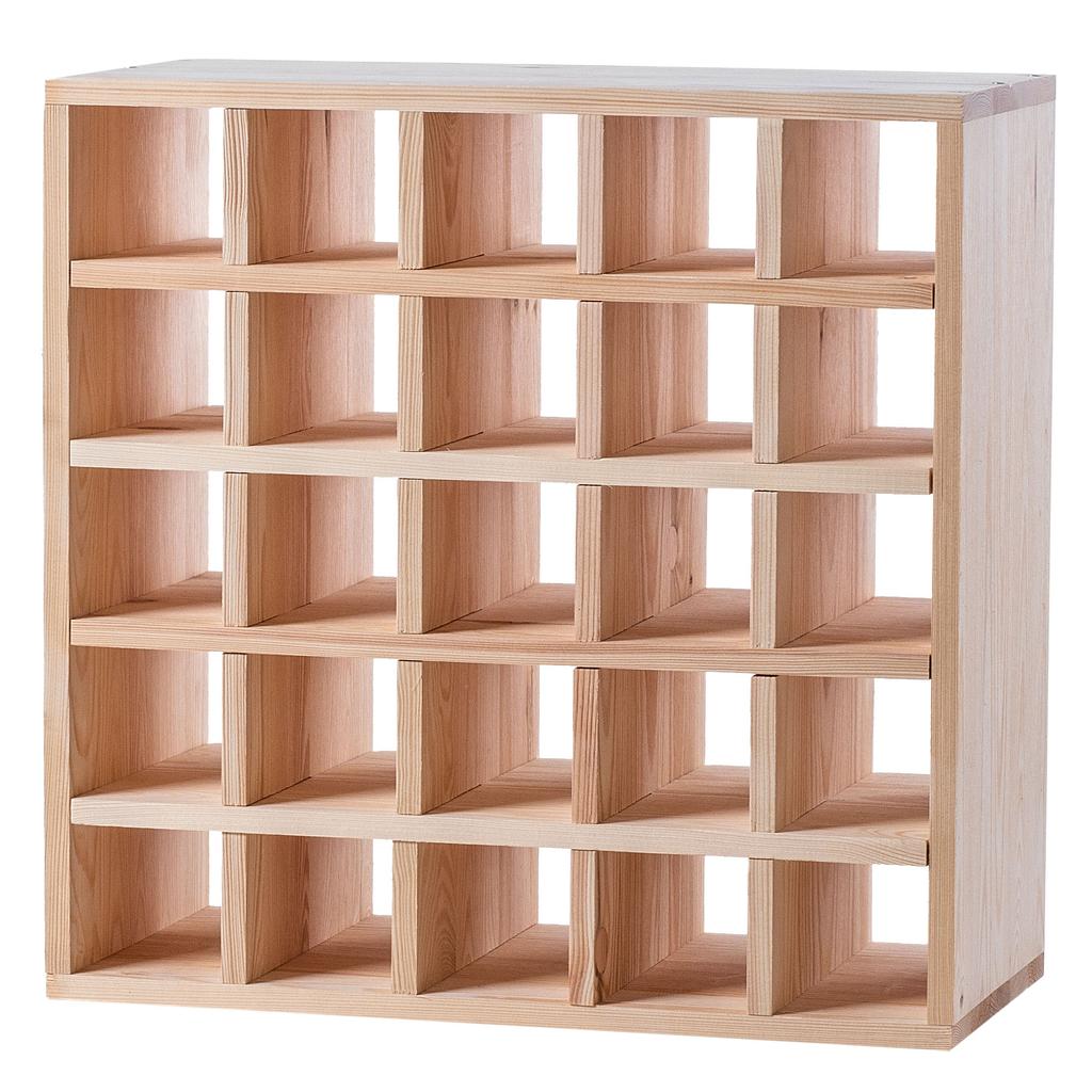 KADAX Weinregal Schachbrett Holz