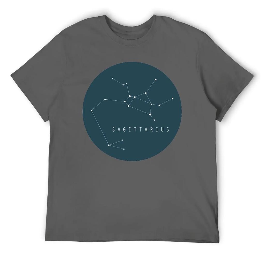 Round Neck Sagittarius Twelve Constellation (6) T-shirt  Motion Top Tee Funny Graphic Humor Graphic Travel USA Size
