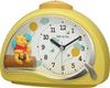 Disney Winnie the Pooh Alarm Electronic X X 4SE561MC33 Clock, Sound, Yellow, 11.4 15.2 7.5 Cm,