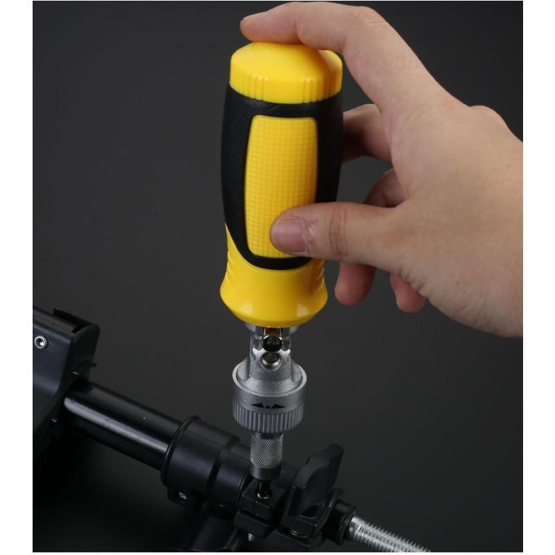 13-in-1 Ratchet Repair Screwdriver Set Flat Phillips Plum Blade Screwdriver Chrome Vanadium Steel