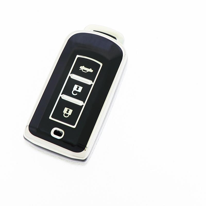 Auto Shell Bag For Mitsubishi Asx Pajero Eclipse Cross Montero Xpander Outlander Soft Tpu Keyless Remote Car Key Case Cover