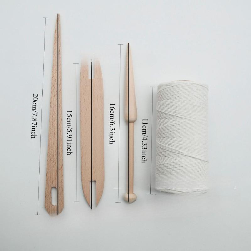 Loom Weaving Warp Thread Knitting Machine Cotton Wire Warp Wire Pure Cotton Wire Diameter 1mm Set