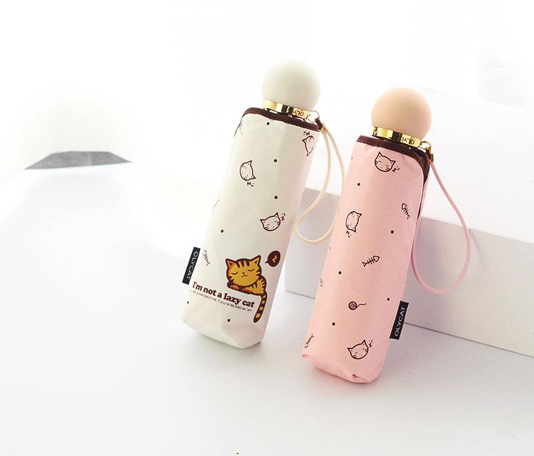 OLYCAT Foldable Umbrella: UV Protection & Waterproof for Women