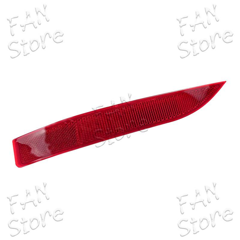 Car Rear Bumper Reflective Strips Light OE 61617355547 61617355548 For BMW X1 F48 F49 16D 16I 18D 18I 20D 20DX 25i 28i 2014-2019