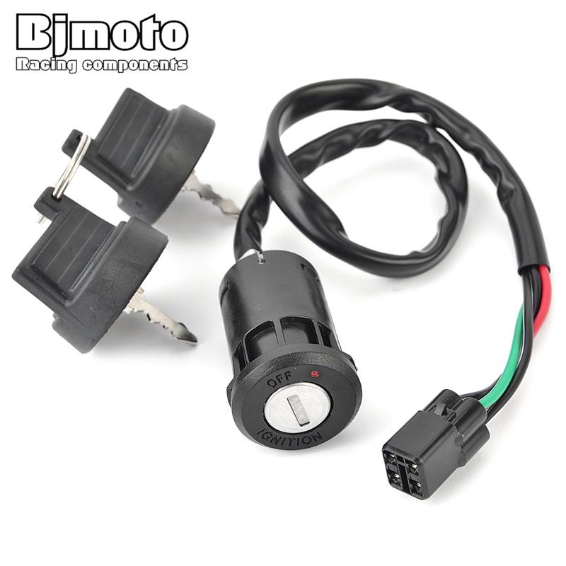 Motorcycle Ignition Switch with Key For Honda TRX450R TRX450ER TRX 450R 450ER 2006-2009/2012-2014 35100-HP1-003