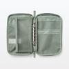 MUJI Collection Case with Selectable A5 Moss 265mm W X 155mm H X 25mm D Pockets, Slim, Green, Approx. (NDG50A4S)