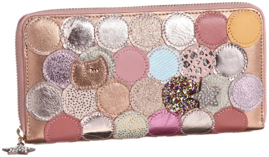 Tsumori Chisato New Pink Wallet Multi-Dot