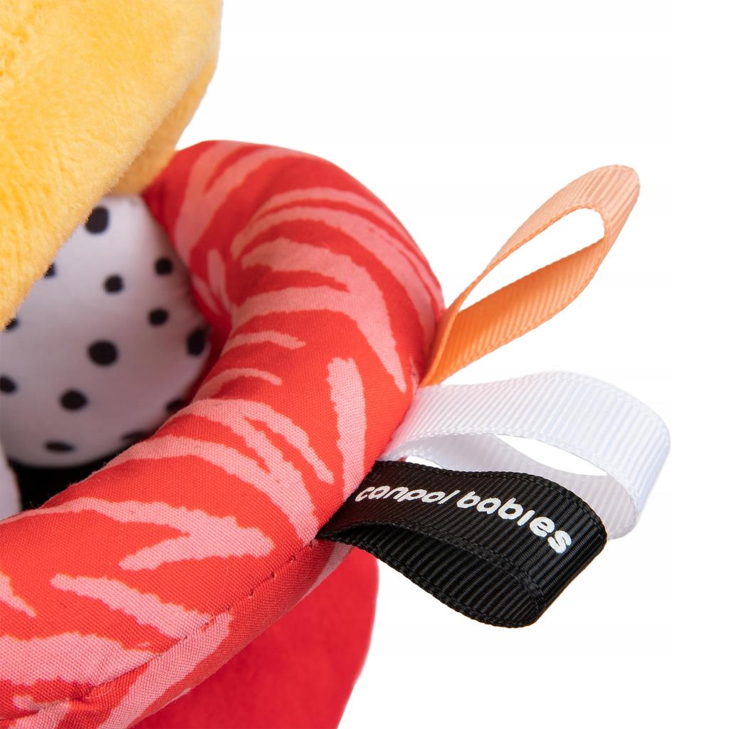Sensory Ball With Rattle And Squeak Canpol 68/089