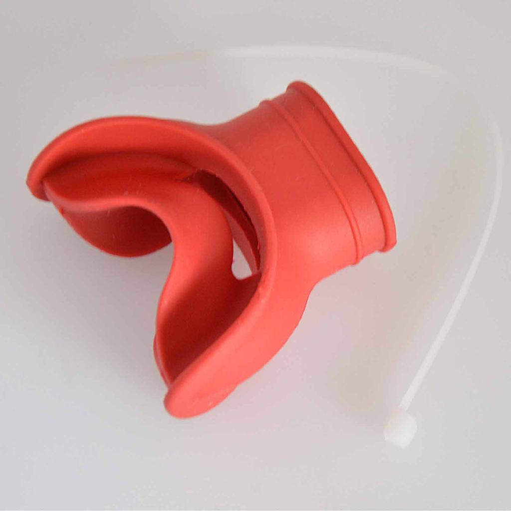 Diving Tongue Support Mouthpiece – Universal Silicone Regulator for Snorkeling & Breathing Tube Equipment