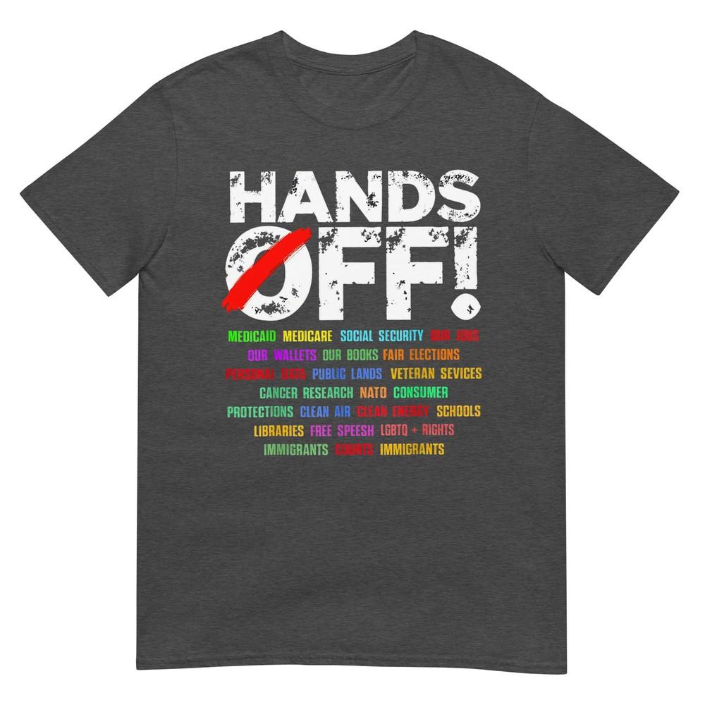 Hands Off Protest Social Security And Medicare Protest TShirt
