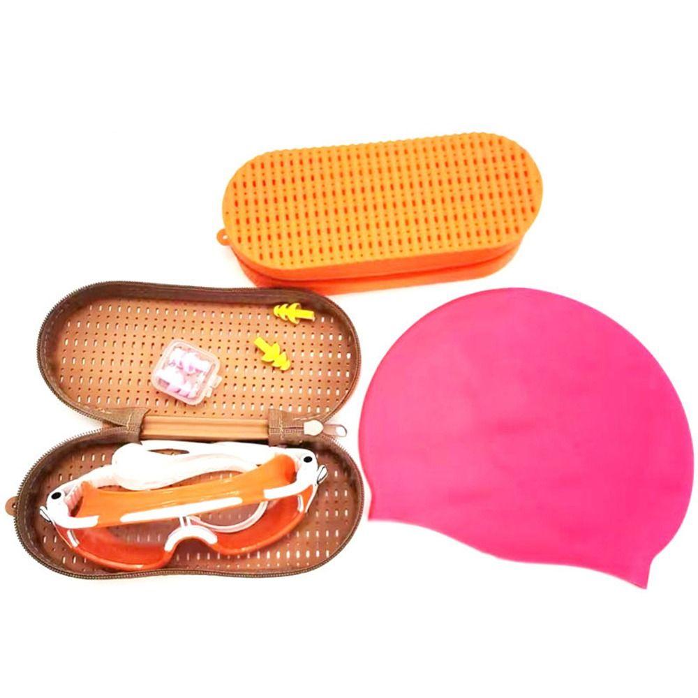 Zipper Swimming Goggles Storage Box Portable Sun Glasses Protection Box Swimmers