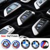 11mm 14mm Araba Uzaktan Kumanda Anahtar Kabı Amblemi BMW E46 E90 F10 İçin Çıkartma Logo Yedek F30 G20 X1 X3 X5 M Performance 50. Yıl