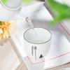 White Porcelain Tea Cups 6pcs / Lot Chinese Traditional Tea Cup Ceramic Advanced Porcelain Tea Set Accessories Drinkware