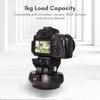 Motorized Pan Tilt Head Panoramic Head 360 Degrees  Rotation Panoramic Tripod Head 100M Wireless Remote Control 9