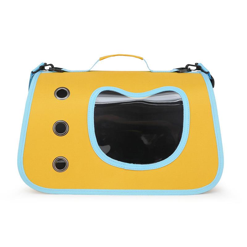 Cat Bag Pet Crossbody Bag Portable Pet Bag for Outings Breathable Large Space Cat and Dog Universal Bag Small Dog Travel Bag
