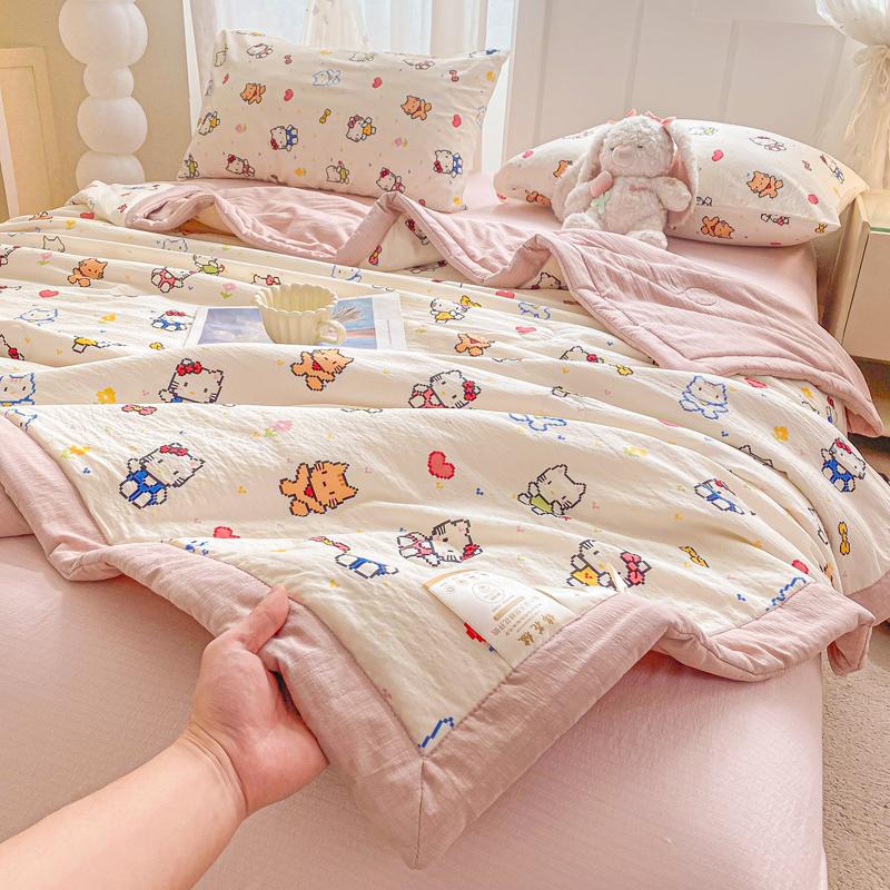 Yongyou Wan A-class Cloud Feeling Double-Layer Yarn Summer Quilt