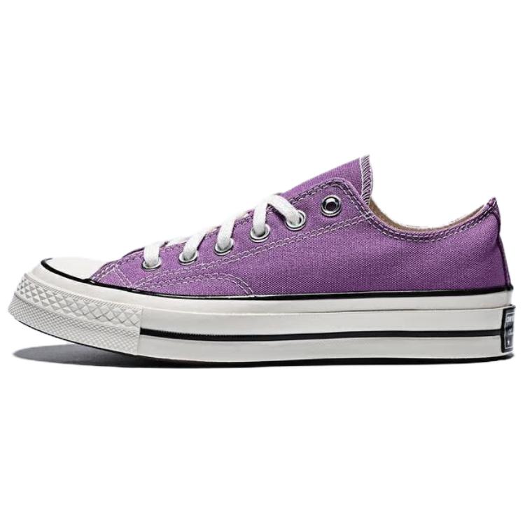 Converse Chuck Taylor 70S Seasonal Comfortable Versatile Durable Low-Top Canvas Shoes Unisex Sneaker Purple A13336C