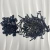 200/100pcs Heavy-Duty Self-Locking Nylon Cable Ties with Black Plastic Zipper Pulls - for Car Repair, Home, Office & Outdoor Use