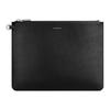 4G Classic Allover Embossed 4G Pattern Zipper Closure Leather Clutch Large Men Clutch Black BK6093K1T4-001