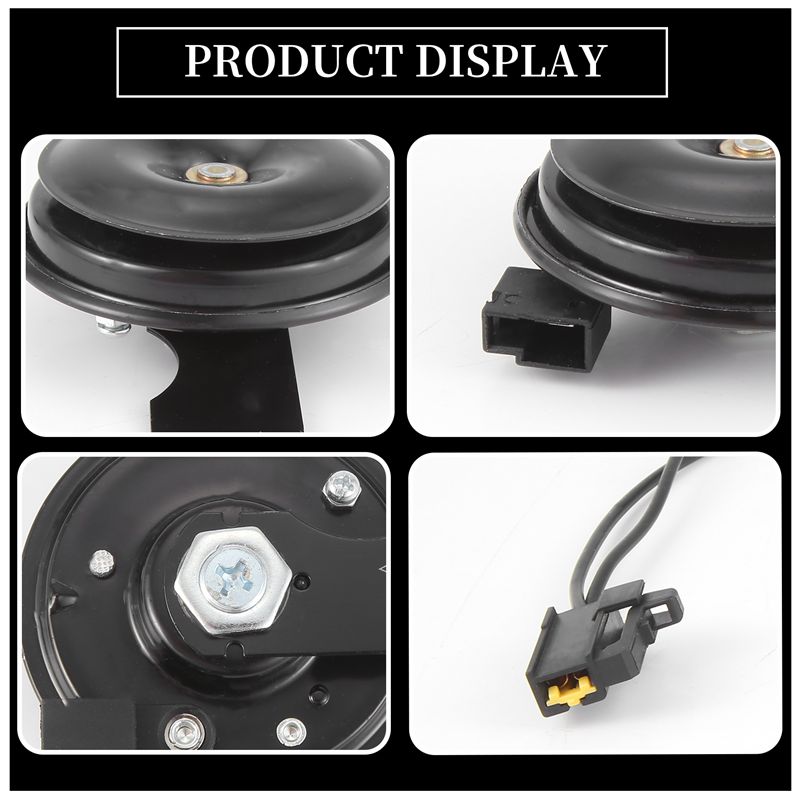 Versatile 2Pcs Universal Electric Vehicle Horn 12V For Toyota Corolla RAV4 Crown Camry Levine Reiz 2019