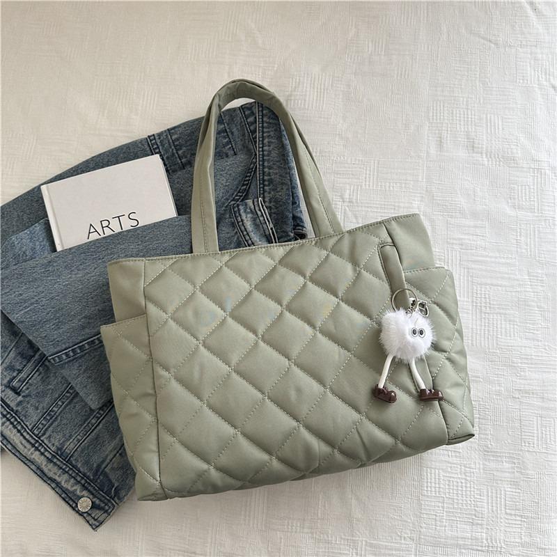 Premium Tasche Damen Herbst neu Pendler Achseltasche modisch schlicht Nischendesign Schulter Baumwolltasche