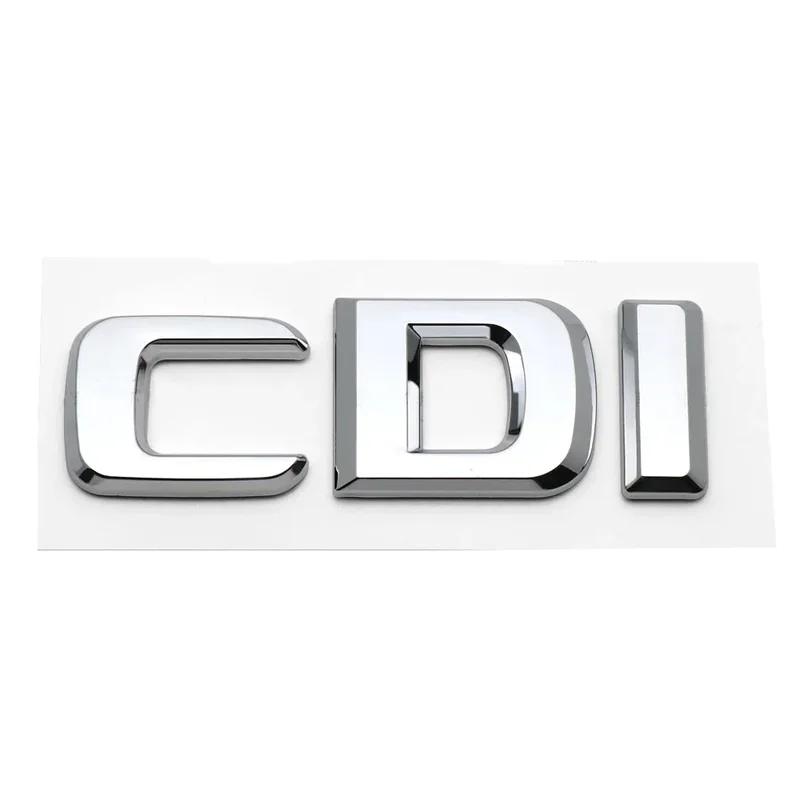 

ABS CGI CDI Logo Car Fender Side Emblem Sticker Tail Trunk Badge for Mercedes Benz S350L E260L C200 W213 W204 W205 W207 SLK GLE
