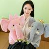 Süßer Elefant mit Krone Plüschtier Weiches Kuscheltier Kissen für Valentinstag Geburtstag Weihnachten Geschenk Heimdekoration