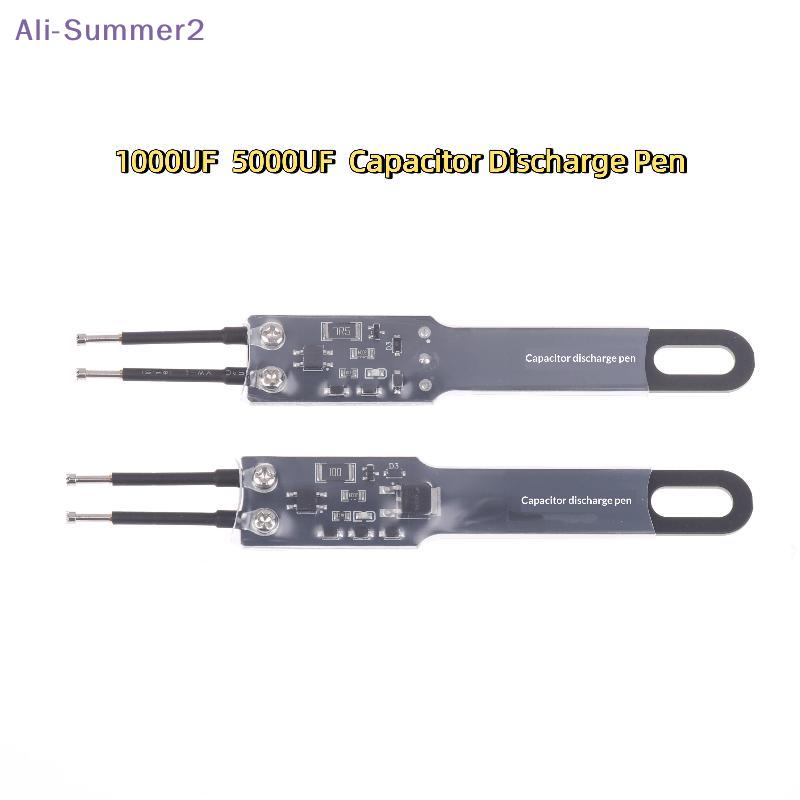 

{Summer2} 1000UF 5000UF Capacitor Discharge Pen Capacitor Discharge Tools Fast Discharge Adjustable Spacing Electronic Repair 1000UF